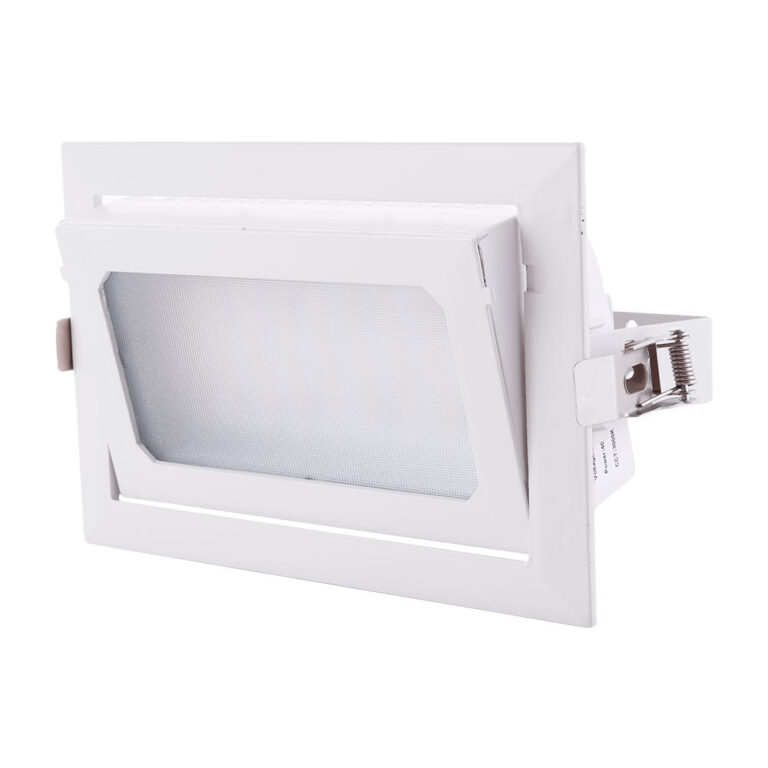 Foco Downlight LED 40W 6600Lm 4000ºK Rectangular Orientable 40.000H