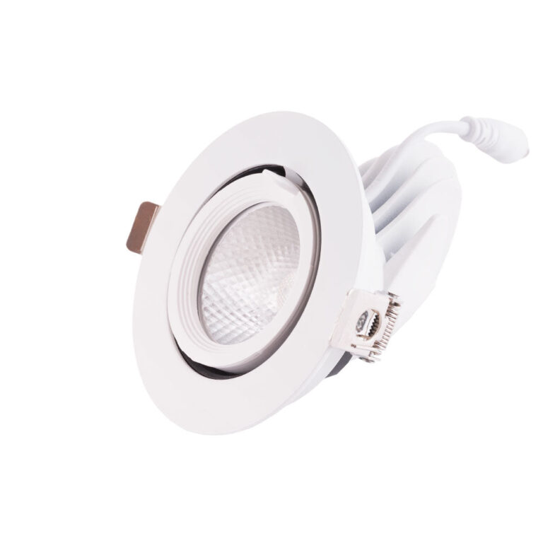 Foco Downlight LED 7W 1050Lm 4000ºK Circular Orientable 40.000H [HO-COB-C-C-OR-7W-W]