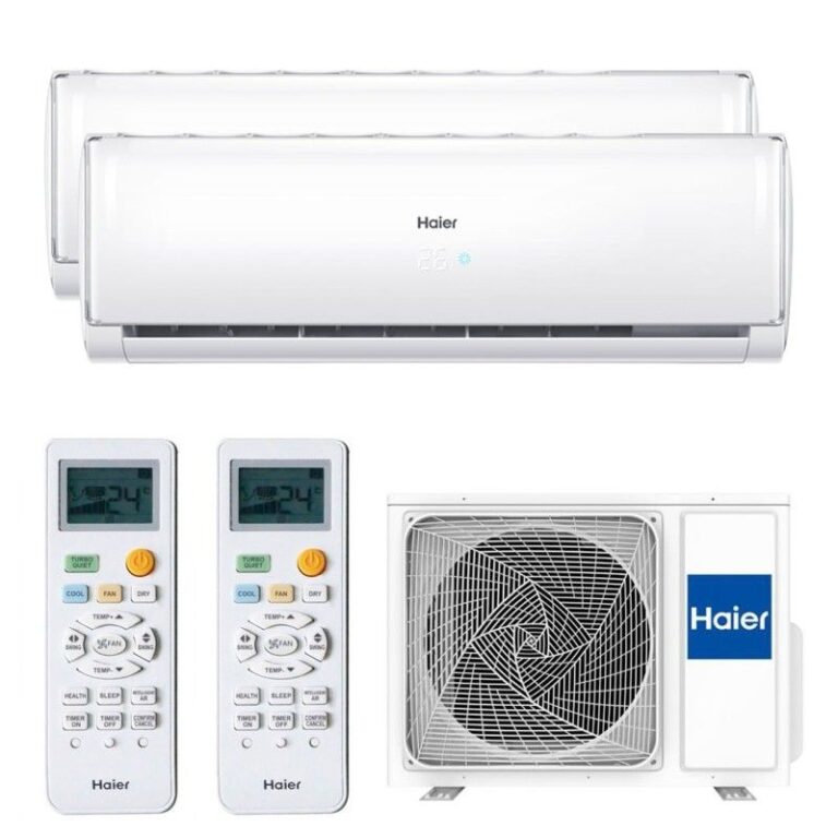 Haier 2U40S2SM1FA + GEOS+ 25 + GEOS+ 25 R32 – 2×1 aire acondicionado