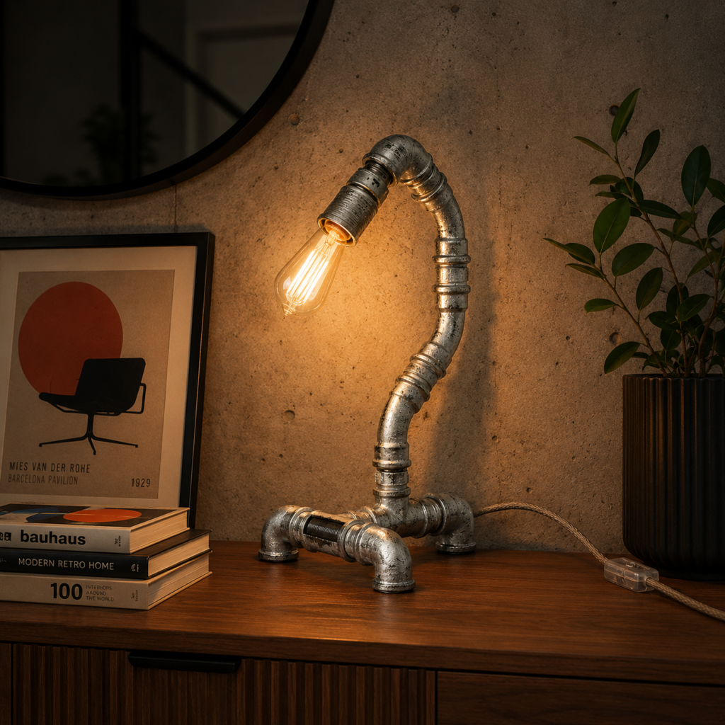 Lámpara de Mesa "Plumber" [AM-CA941