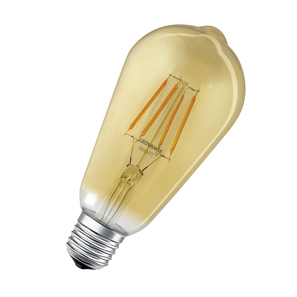 Ledvance "SMART" Bombilla LED E27 6W 680Lm 2400K 300º IP20 Regulable - Blanco Extra Cálido