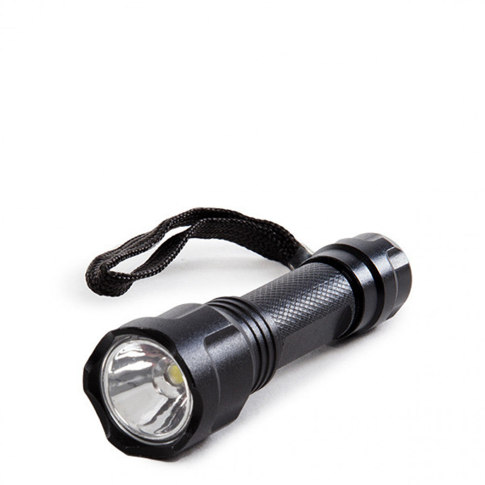 Linterna 100Lm 6000ºK LED Negra 40.000H