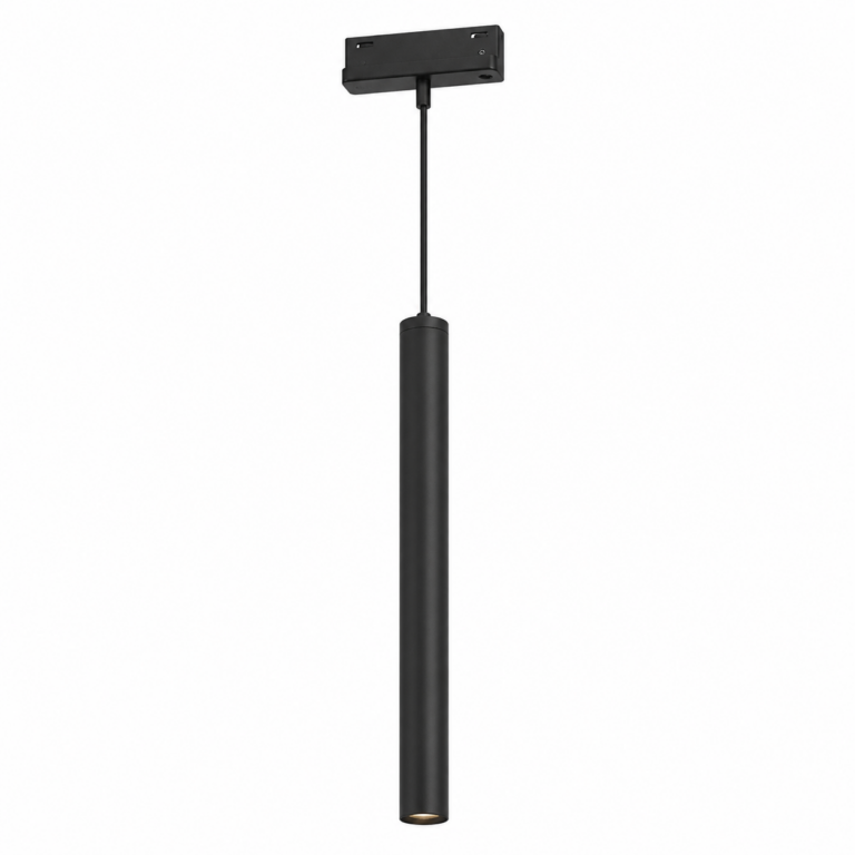 Luminaria LED Carril Magnético 10mm 6W 66Lm/W 24º 48VDC CCT (Tonalidad Luz Ajustable) Acabado Negro