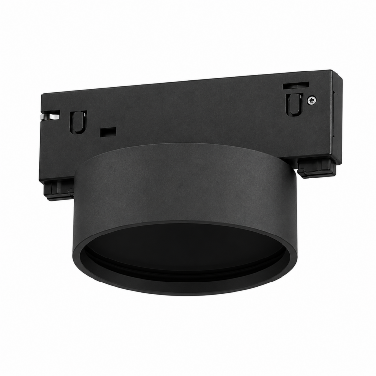 Luminaria LED Carril Magnético 10mm 9W 30Lm/W 120º 48VDC CCT (Tonalidad Luz Ajustable) Acabado Negro