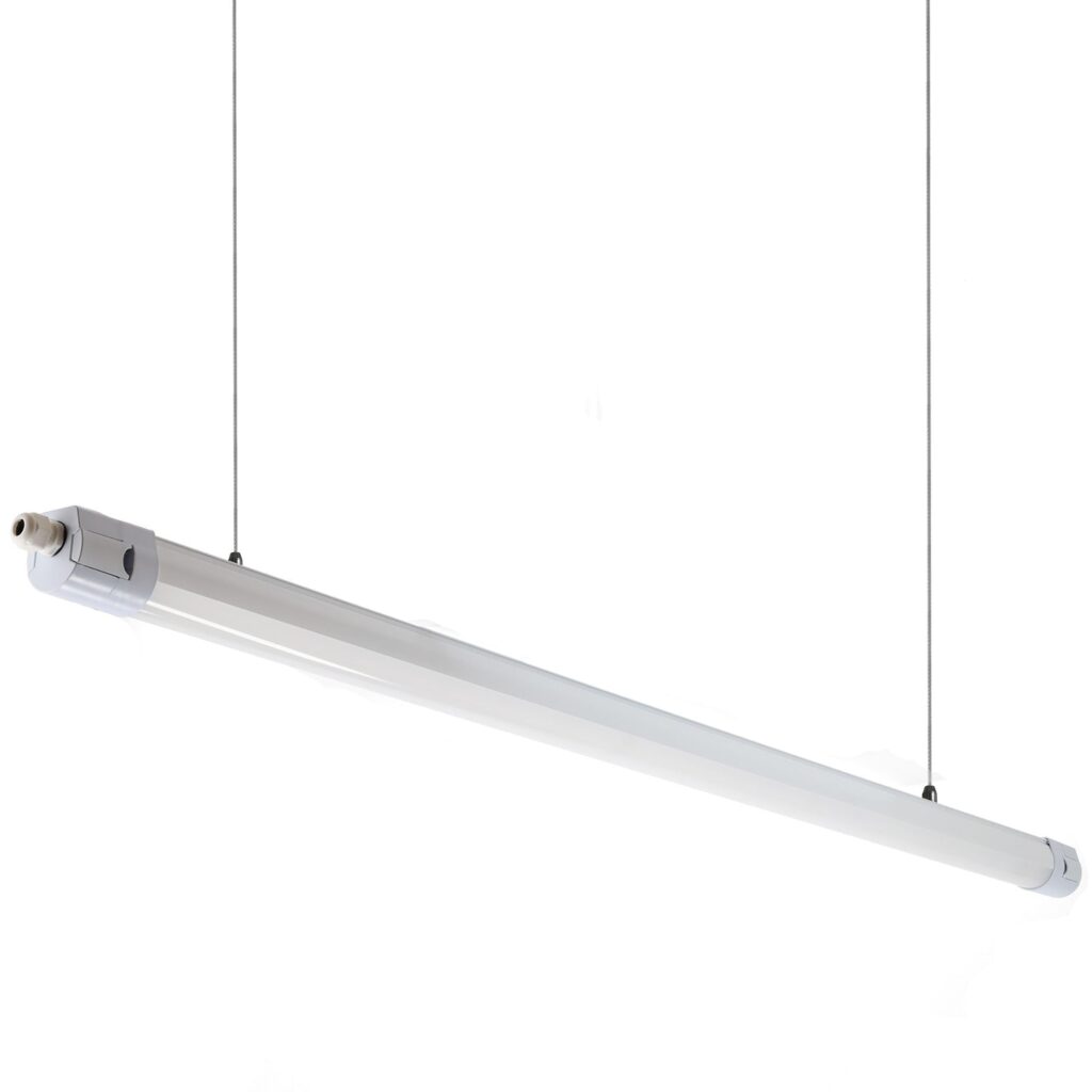 Luminaria LED Enlazable 50W 6000Lm 1500Cm IP65 CCT 3000-6500K (Tonalidad Luz Regulable) 75º Superficie/ Suspendida