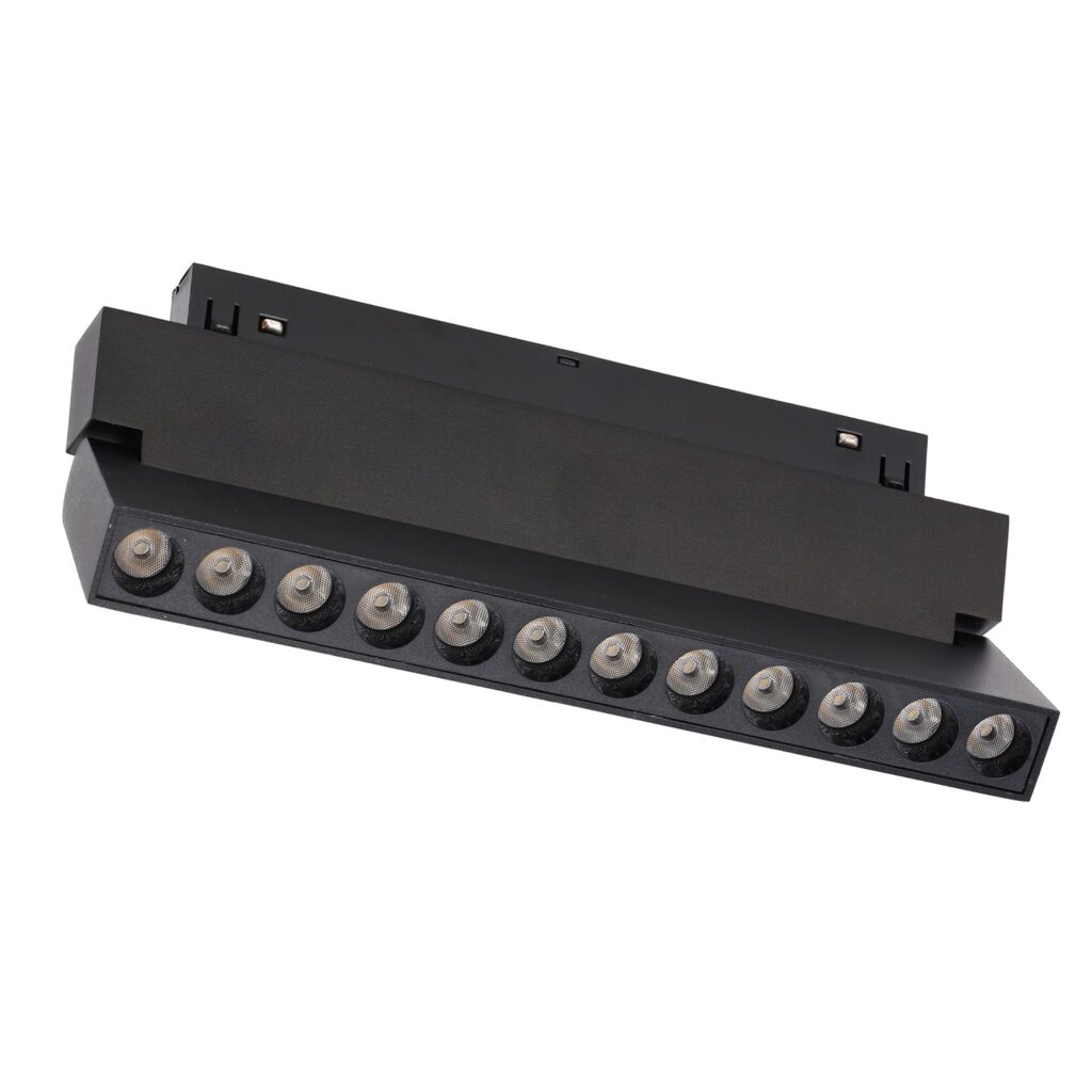 Luminaria LED Magnética para Carril 12W 225mm 90Lm/W CCT (Tonalidad Luz Ajustable)