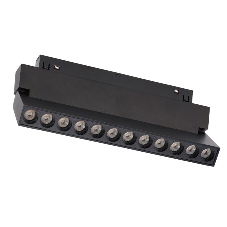 Luminaria LED Magnética para Carril 12W 225mm 90Lm/W CCT (Tonalidad Luz Ajustable)