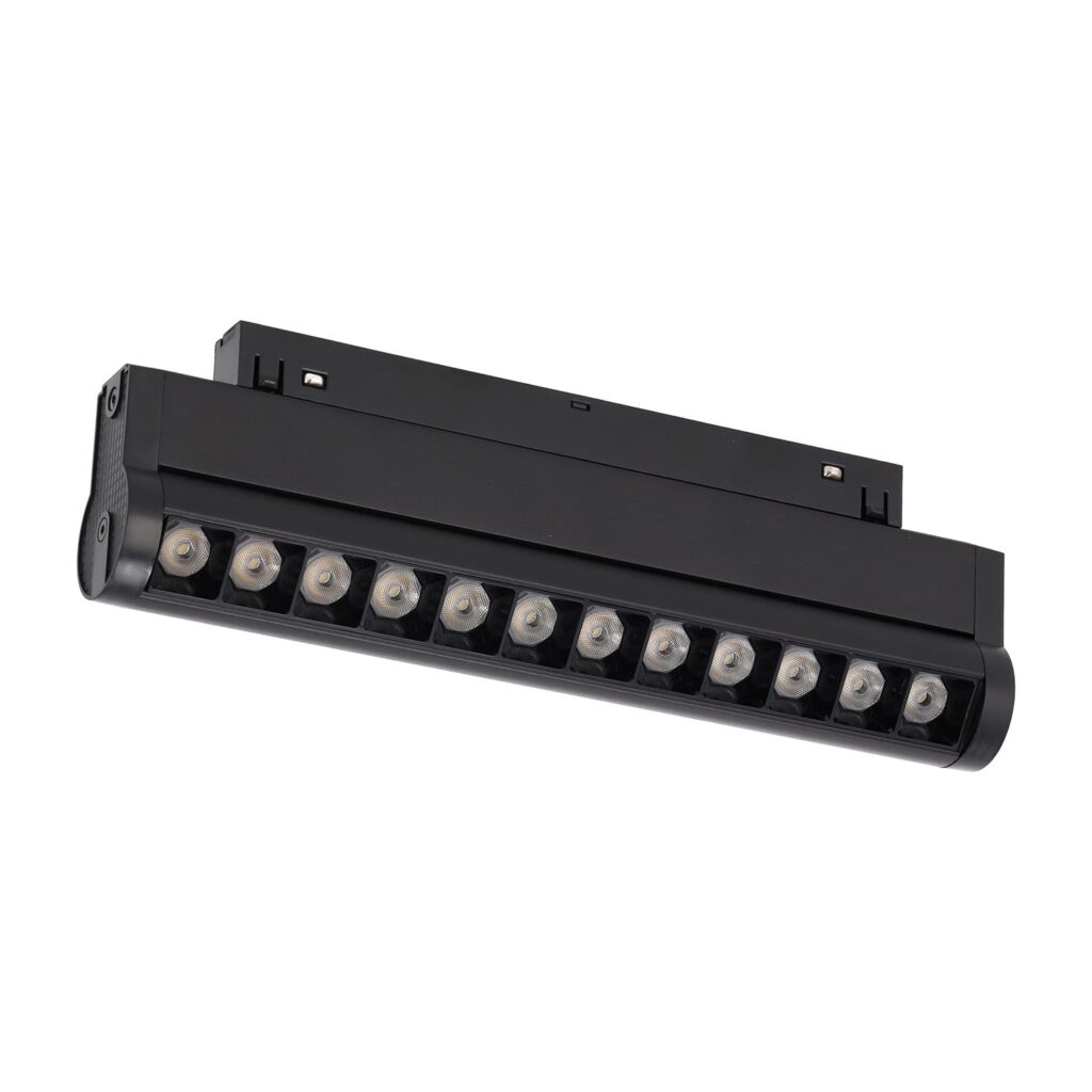 Luminaria LED Magnética para Carril 12W 235mm 90Lm/W CCT (Tonalidad Luz Ajustable)