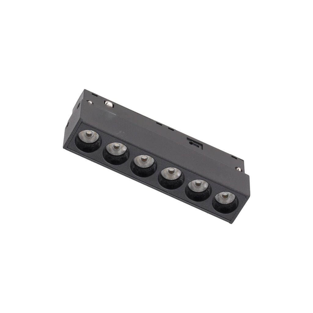Luminaria LED Magnética para Carril 6W 112mm 90Lm/W CCT (Tonalidad Luz Ajustable)