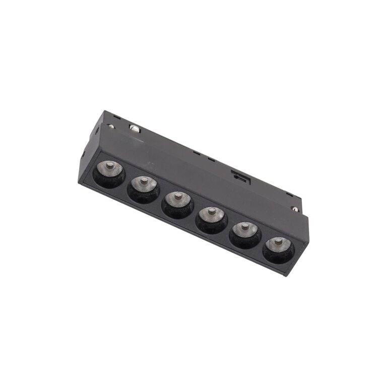 Luminaria LED Magnética para Carril 6W 112mm 90Lm/W CCT (Tonalidad Luz Ajustable)