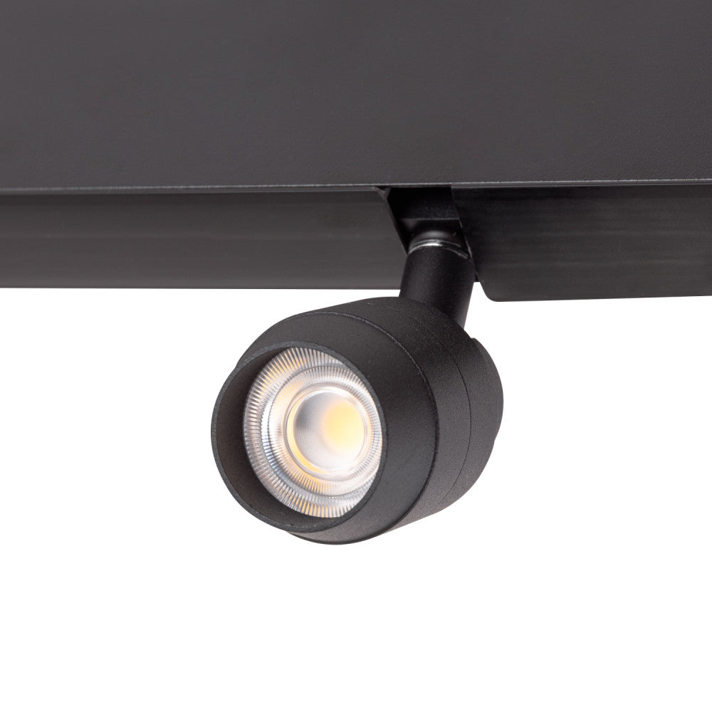 Luminaria LED Mini 9W 900Lm CRI90 4200ºK Carril Magnético 40.000H [HO-MGCTRACK-9W-W