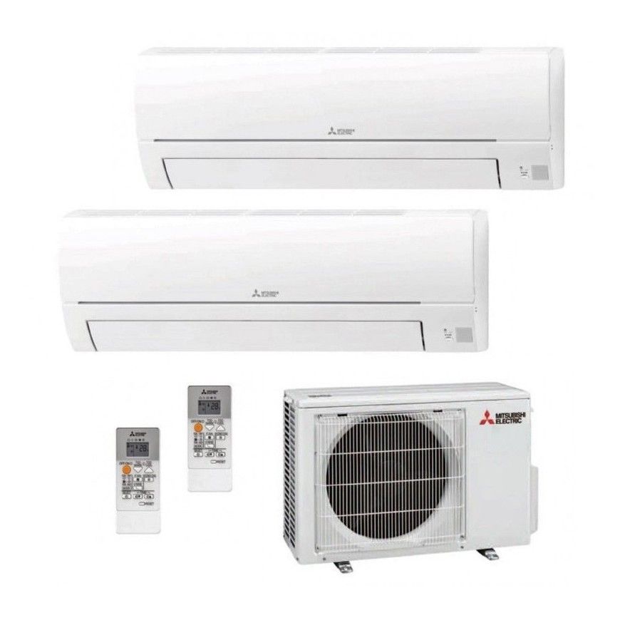 Multi Split 2X1 Mitsubishi MXZ-2HA40VF+MSZ-HR25VFK+MSZ-HR25VFK