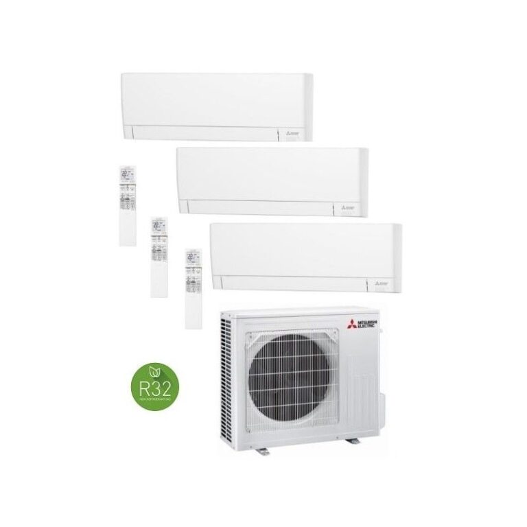 Multi Split 3X1 Mitsubishi MXZ-3F68VF + MSZ-AY35VGK+MSZ-AY25VGK X2 UD