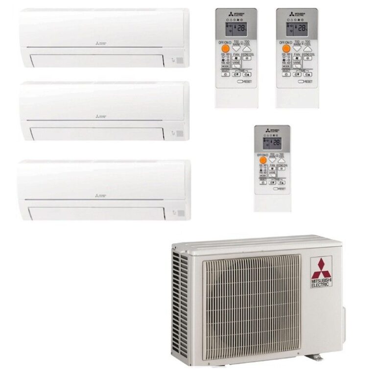 Multi Split 3X1 Mitsubishi MXZ-3HA50VF+3 Ud interiores MSZ-HR25VFK