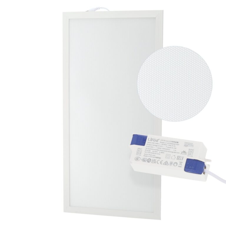 Panel LED 28W 2800Lm 4000ºK 60X30Cm 40.000H Driver Lifud UGR17