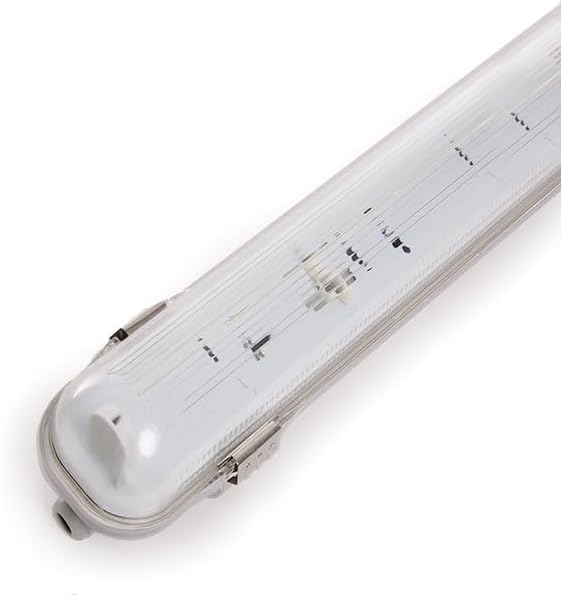 Pantalla Estanca para un Tubo de LEDs 1200mm ABS/PC