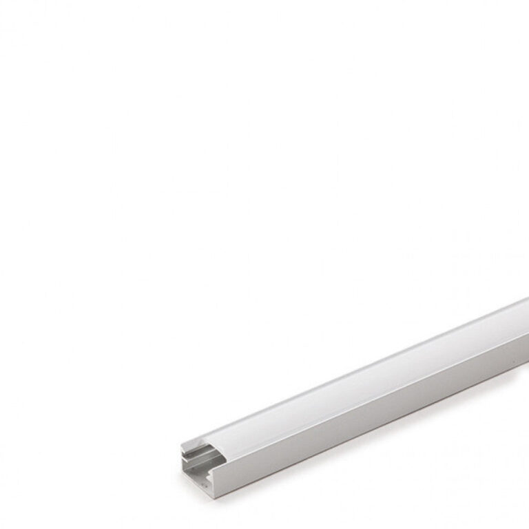 Perfíl Aluminio para Tira LED Difusor Opal 1M WR-1409 x 1M