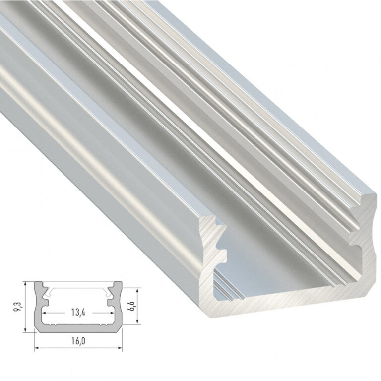 Perfíl Aluminio Tipo A 2,02M