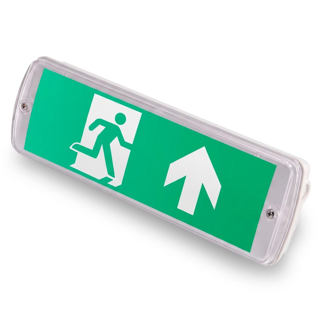 Pictograma para Emergencia Flecha Arriba