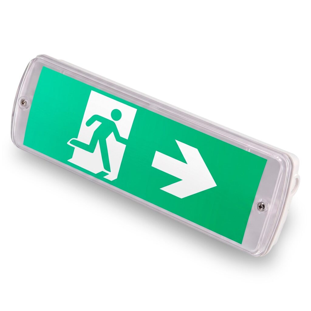 Pictograma para Emergencia Flecha Derecha