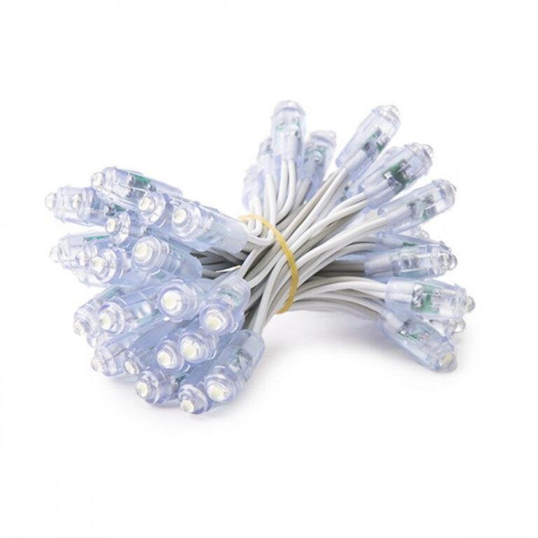 Pixel LED 0.1W 1,7Lm 4200ºK 9Mm 5V Epistar (Cadena 50 Unidades) Blanco 50.000H