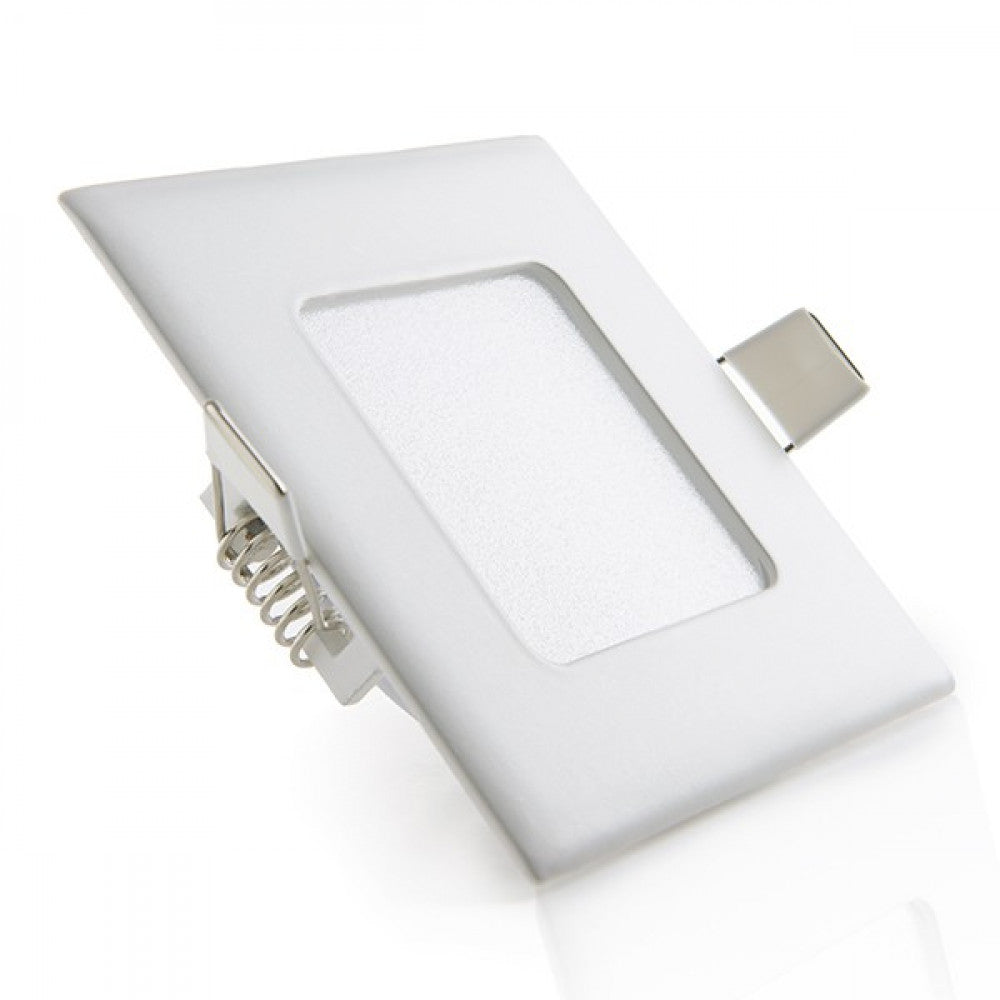 Placa LED 3W 300Lm 6000ºK Cuadrada 40.000H