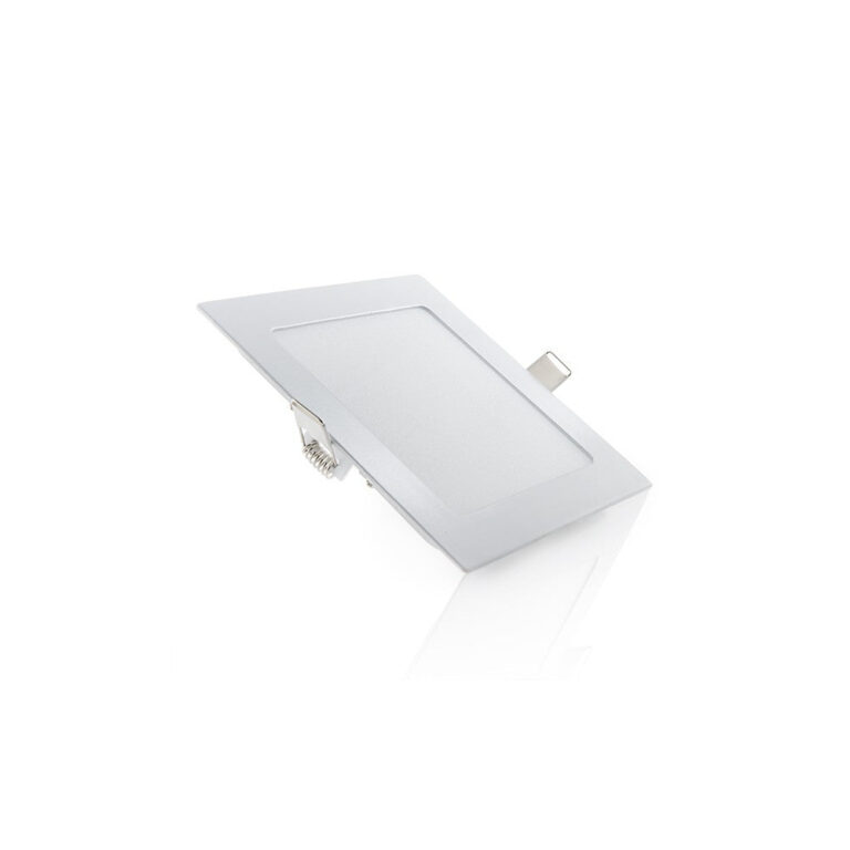 Placa LED 6W 400Lm 6000ºK Cuadrada 40.000H