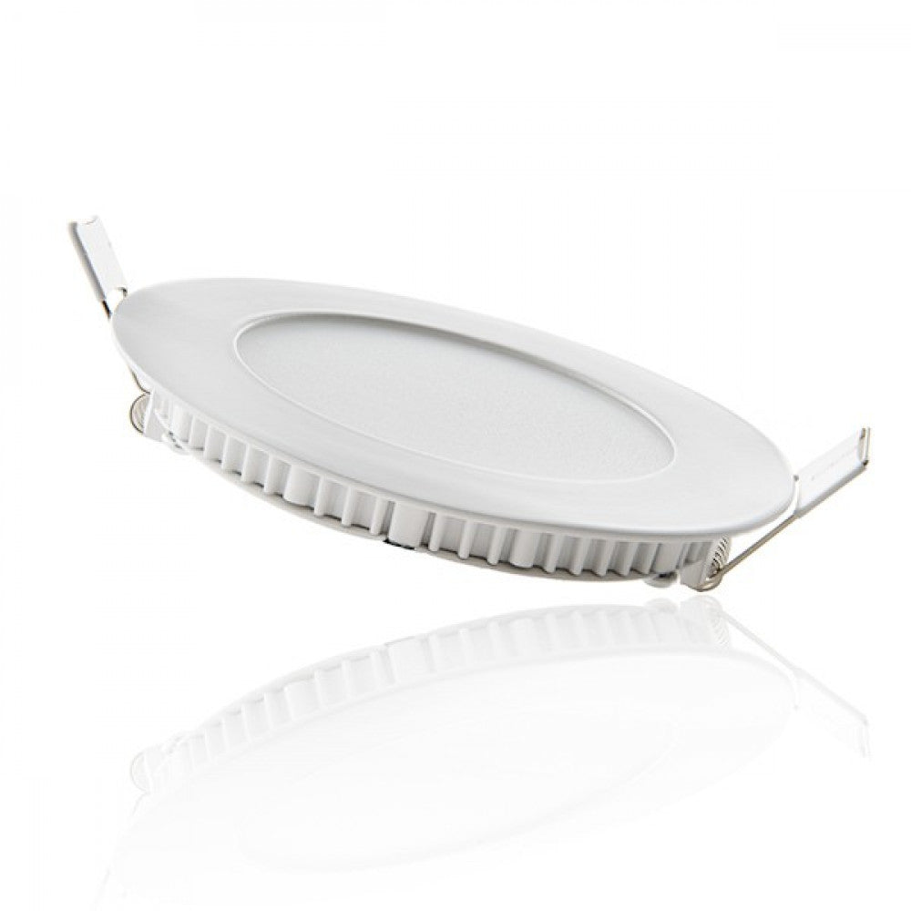 Placa LED 6W 600Lm 6000ºK Circular 40.000H