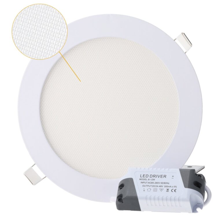 Placa LED 6W 600Lm Circular CCT (Tonalidad Luz Regulable) UGR17 40.000H