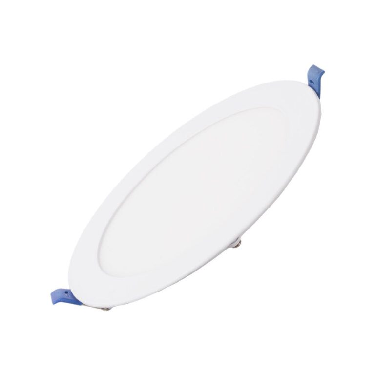 Placa LED Circular 12W 1,204Lm Driver Lifud Flicker Free IP20 30,000H