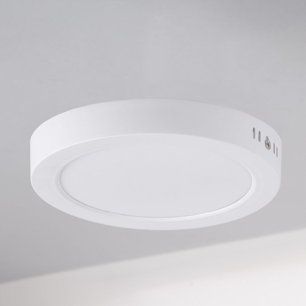 Plafón de Superficie LED 100Lm/W 12W 1200Lm 6000ºK IP20