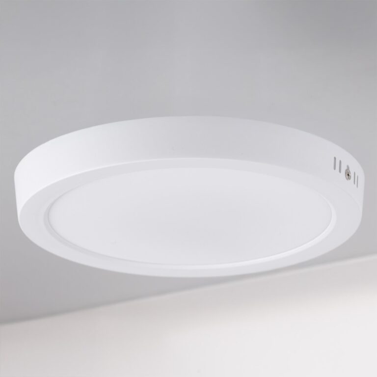 Plafón de Superficie LED 100Lm/W 18W 1800Lm 6000ºK IP20