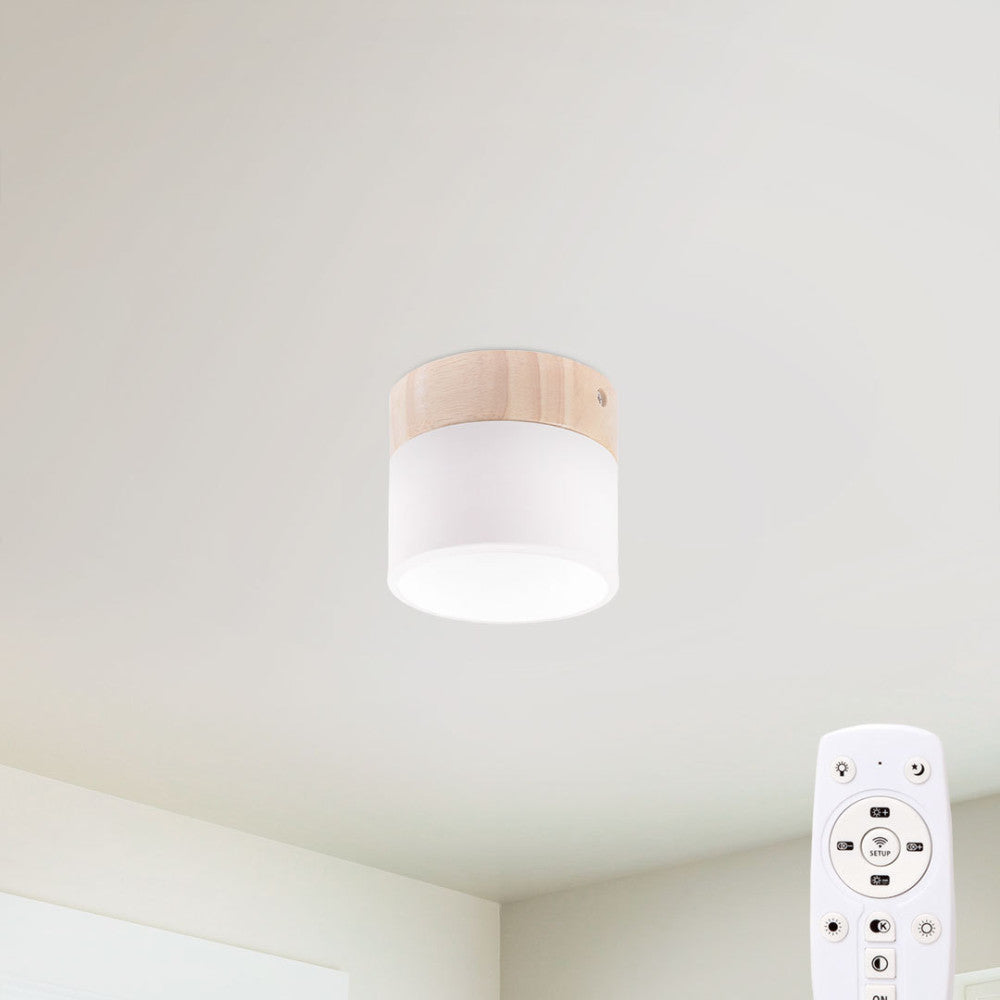 Plafón LED 9W 852Lm Mando a Distancia (Intensidad-CCT) 10.000H