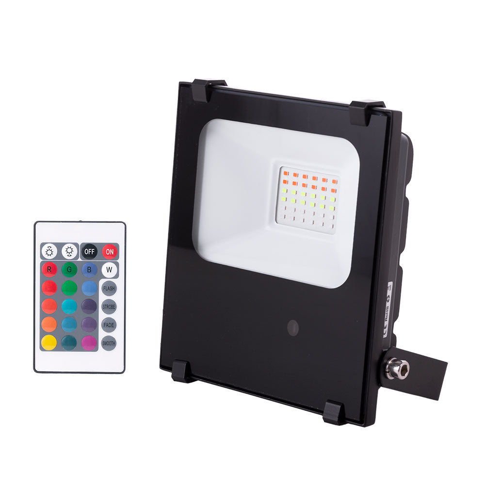 Proyector LED 20W IP65 Mando a Distancia RGB 40.000H