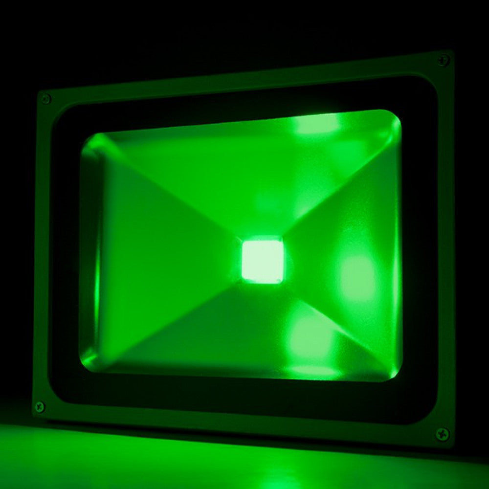 Proyector LED 50W 4.250Lm IP65 Verde 40.000H