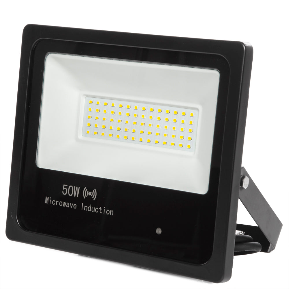 Proyector LED 50W 6.000Lm 6000ºK IP65 Detector Movimiento Integrado 40.000H