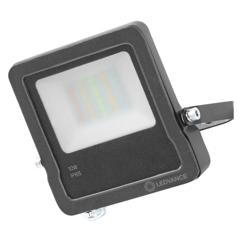 Proyector LED Ledvance "Smart" de 10 W, 800 lúmenes, 3000 K, 100º, IP65, regulable.