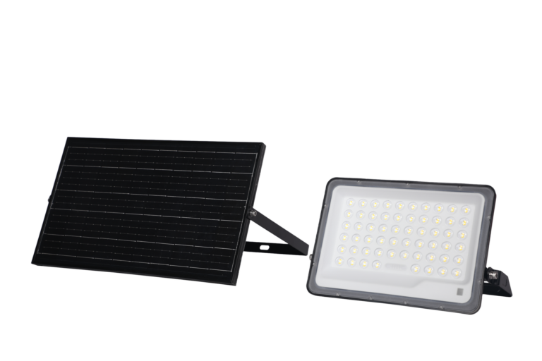 Proyector LED Solar 200W Panel 5V/15W 11W 1700Lm 90º IP65 3CCT (Tonalidad Luz Ajustable)