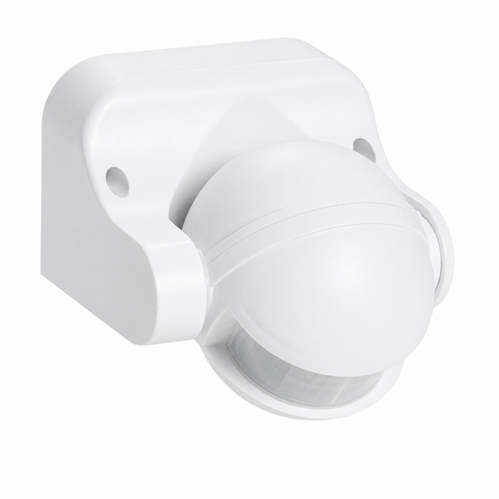 Sensor PIR Movimiento Superficie 180º IP44 ►1200/300W