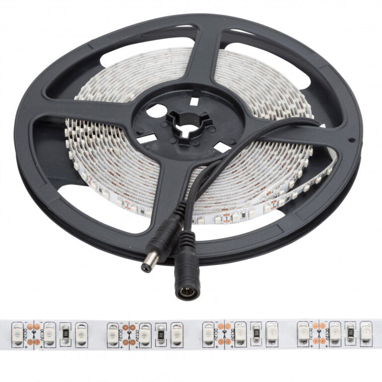 Tira de 600 LEDs 48W 2.400Lm CRI85 6000ºK SMD3528 12VDC x5M 40.000H