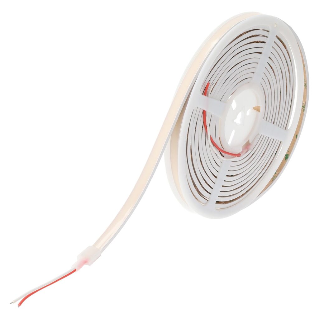 Tira Flexible LED Corte Libre 12W/M 24VDC COB 528 Leds/M 1400Lm/M IP65 6000ºK 5 Metros