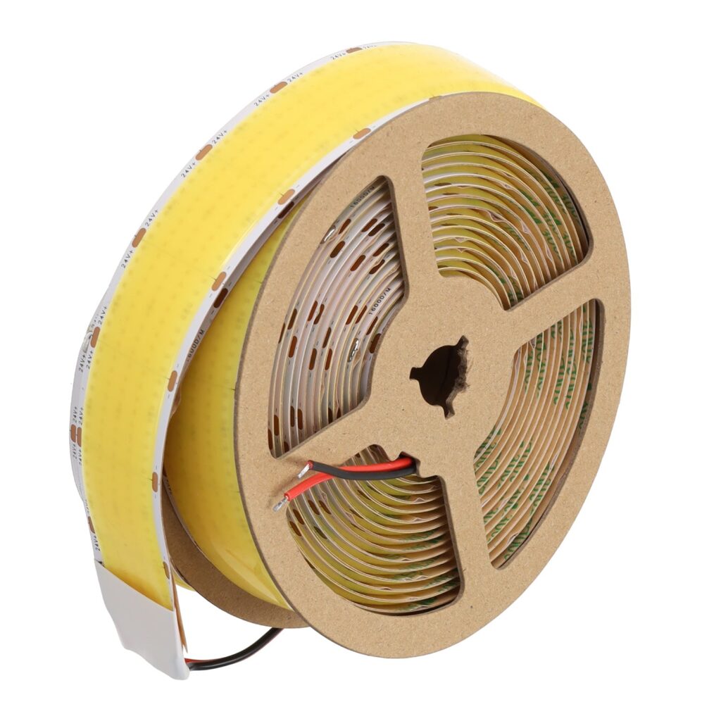 Tira Led 24VDC 36W COB 1680LEDs/M 2700Lm/M 6000ºK IP20 5 Metros