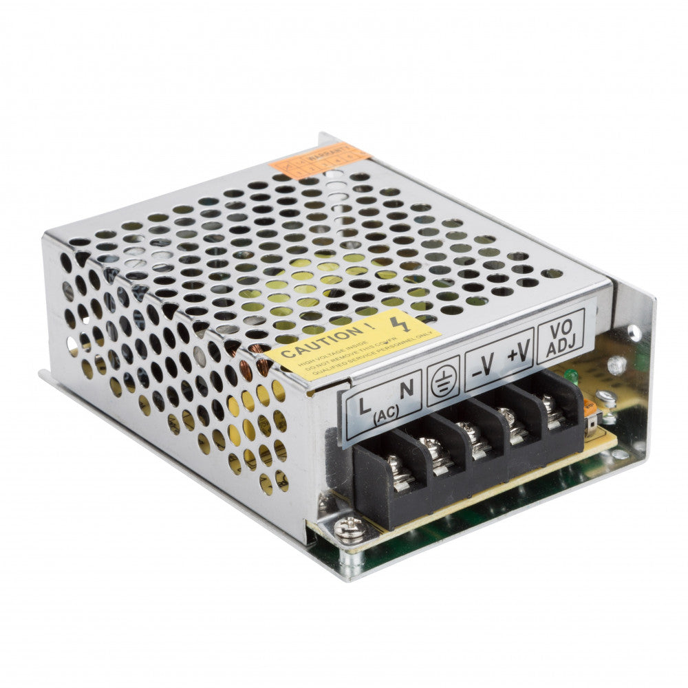 Transformador - Fuente de Alimentación AC/DC - Convertidor AC/DC 230 VAC/12VDC 60W/5A IP20