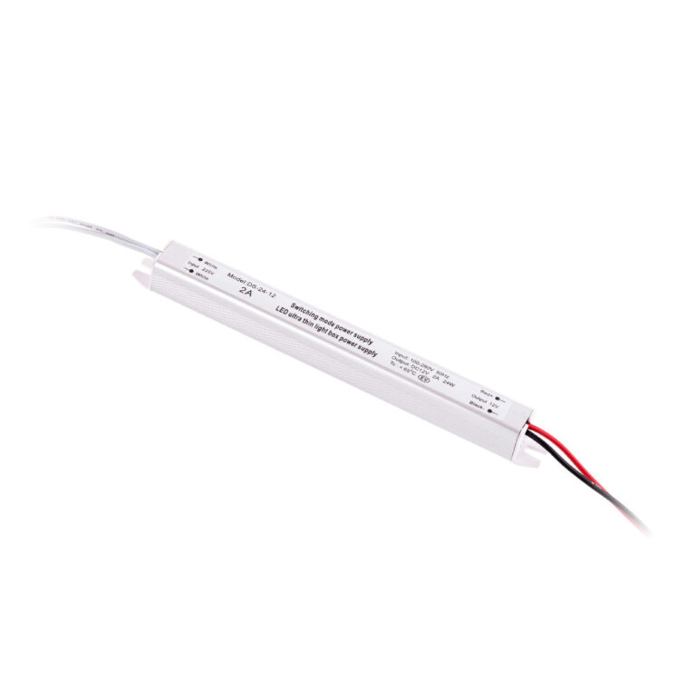 Transformador LED Ultrafina 24W 12VDC_110V-220V/AC IP20
