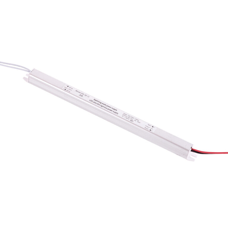 Transformador LED Ultrafina 36W 12VDC_110V-220V/AC IP20