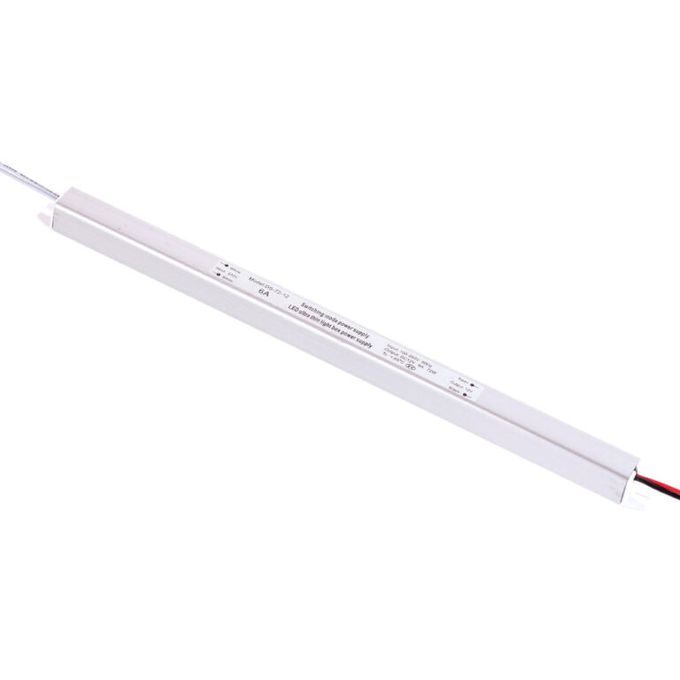 Transformador LED Ultrafina 72W 12VDC_110V-220V/AC IP20