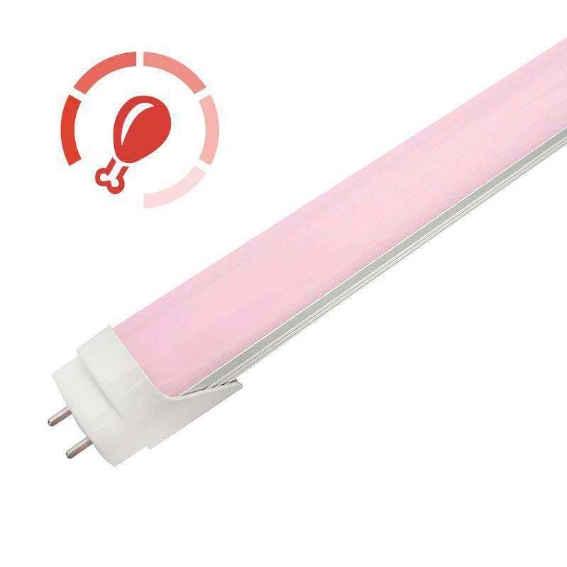 Tubo LED T8 18W 1.500Lm 120Cm Difusor Opal - Rosa 40.000H