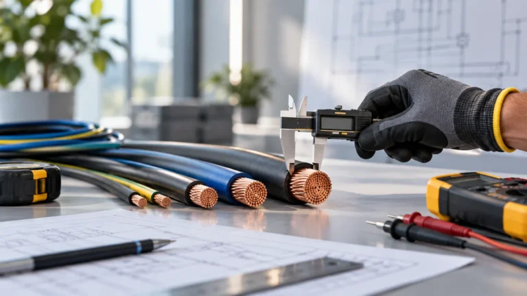 Medición de conductores eléctricos y comprobación de una instalación