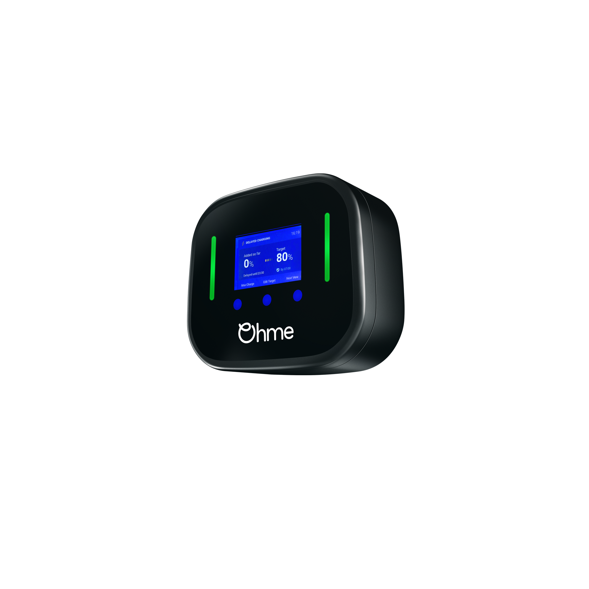 Ohme Home Pro visto en perspectiva; imagen de producto del fabricante